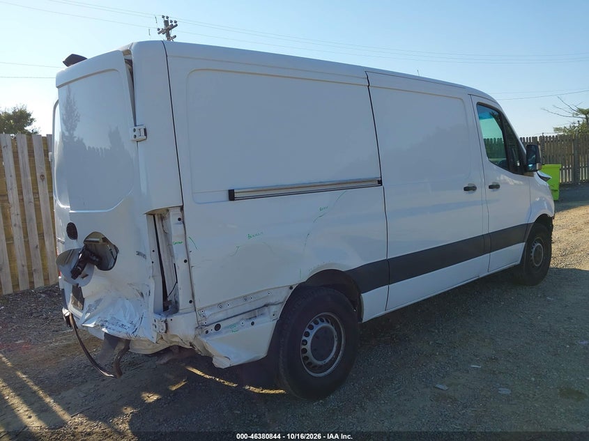 Vin: w1y4nbhy6pt130801, lot: 46881191, mercedes-benz sprinter 2500 standard roof 4-cyl diesel ho 20234