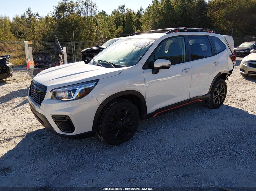 Vin: jf2skakc3kh523423, lot: 46881203, subaru forester sport 20192