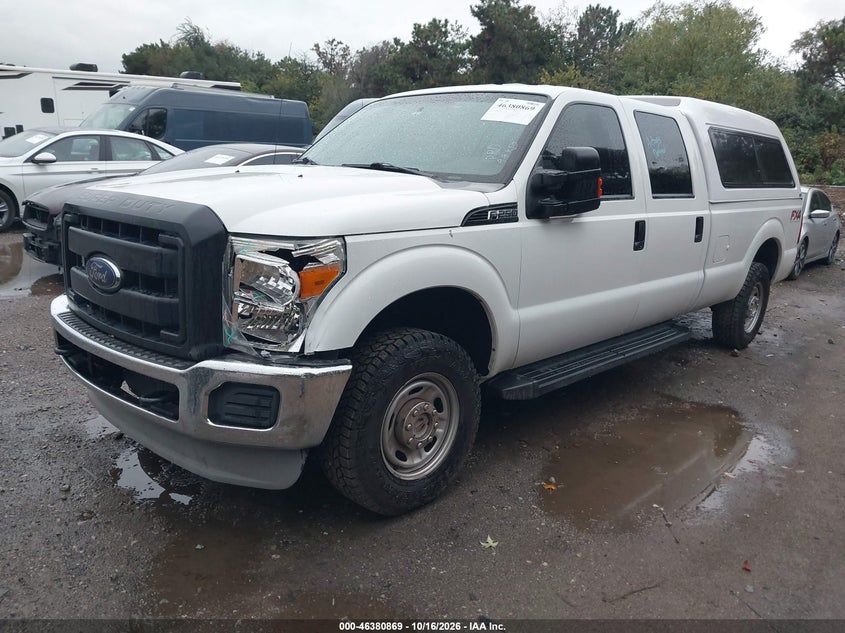 2015 Ford F-250 Xl, Right Side, IAAI, VIN 1FT7W2B65FEB43967 — photo 2
