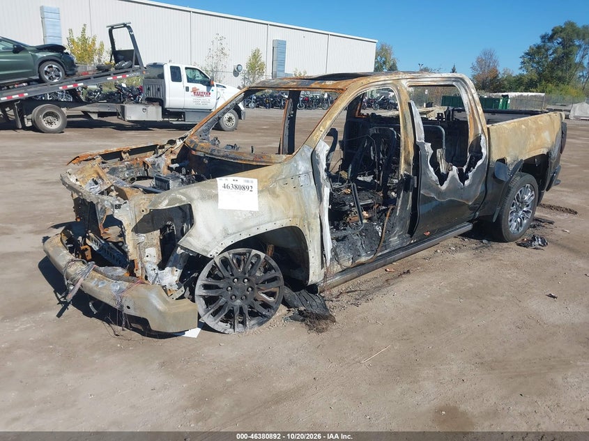 Vin: 1gtuuhe80tz403009, lot: 46881239, gmc sierra 1500 , short bed, denali ultimate, 4wd 20262