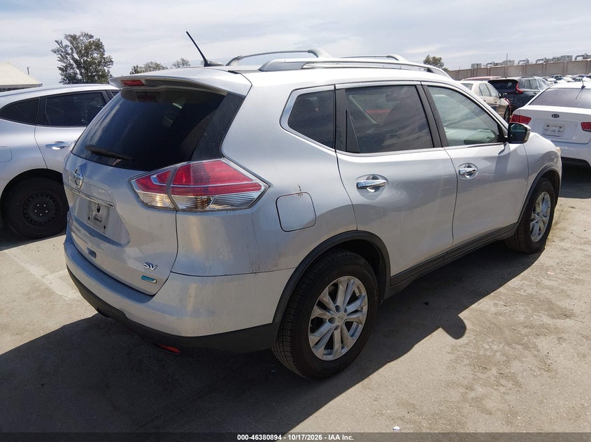 Vin: 5n1at2mt3ec817296, lot: 46881241, nissan rogue sv 20144
