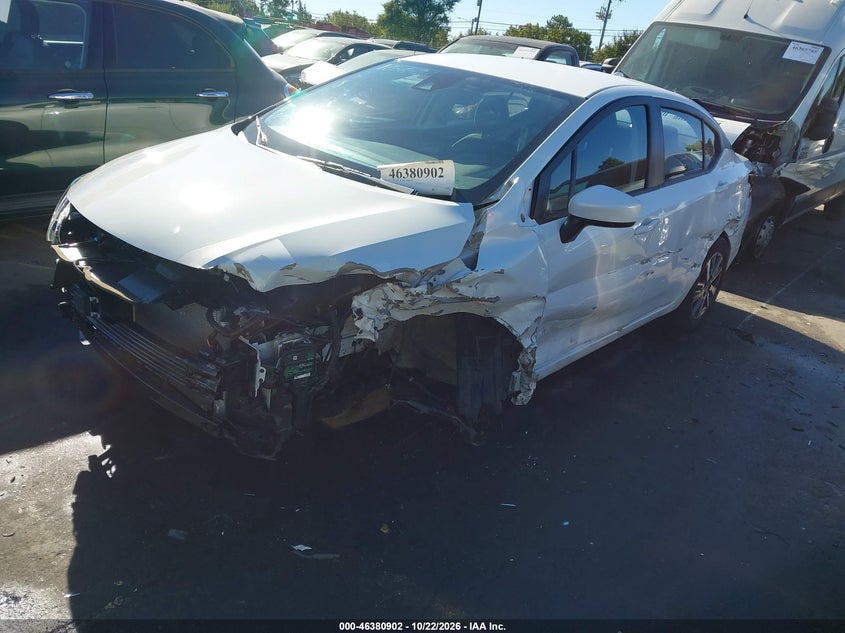 Vin: 3n1cn8ev3sl829526, lot: 46881249, nissan versa 1.6 sv 20252