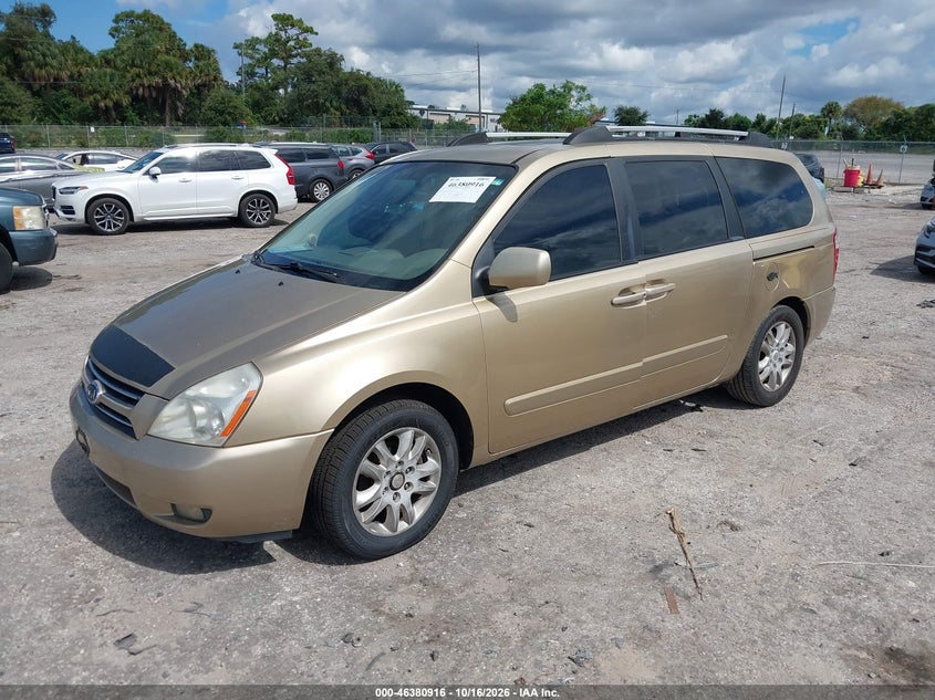 2006 Kia Sedona Ex/Lx, Right Side, IAAI, VIN KNDMB233866030690 — photo 2