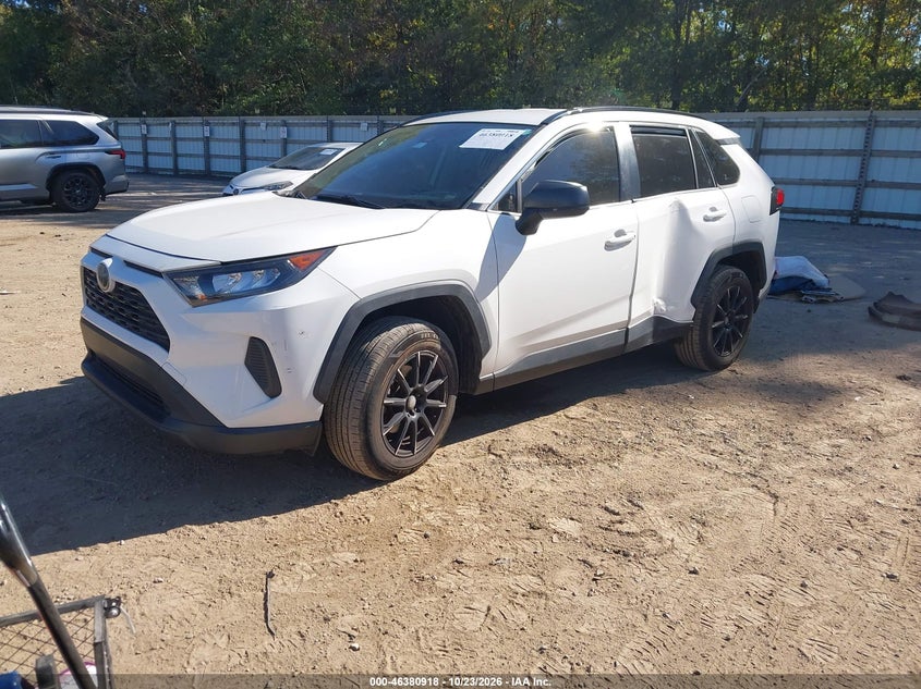 Vin: jtmf1rfv4ld527745, lot: 46881265, toyota rav4 le 20202