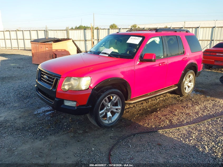 2010 Ford Explorer Xlt, Right Side, IAAI, VIN 1FMEU6DE4AUA89628 — photo 2