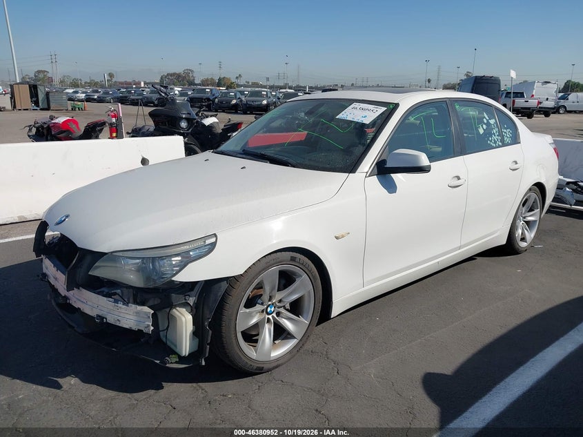 Vin: wbanu5c50ac365404, lot: 46881299, bmw 528i 20102