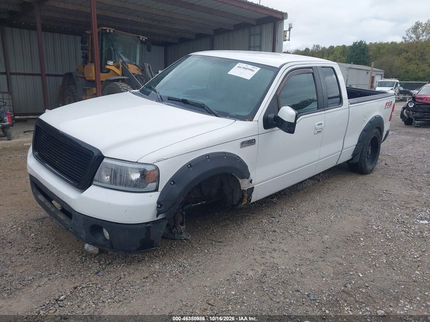 2007 Ford F-150 Lariat/Stx/Xl/Xlt, Левый перёд, IAAI, VIN 1FTPX12V37KC96168 — фото 2