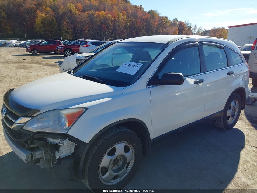 Vin: 5j6re3h39al022694, lot: 46881401, honda cr-v lx 20102