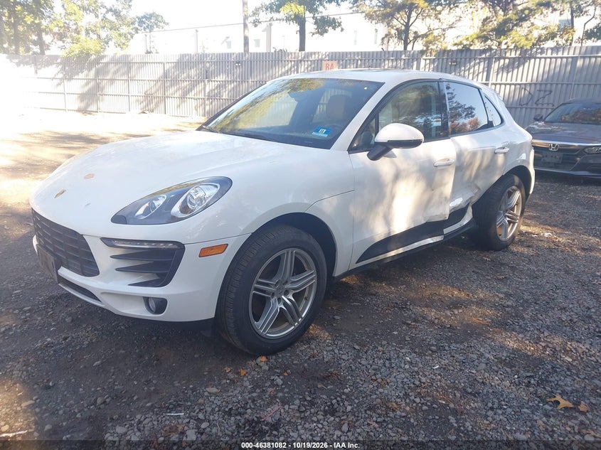 Vin: wp1aa2a52jlb18542, lot: 46881429, porsche macan sport edition 20182