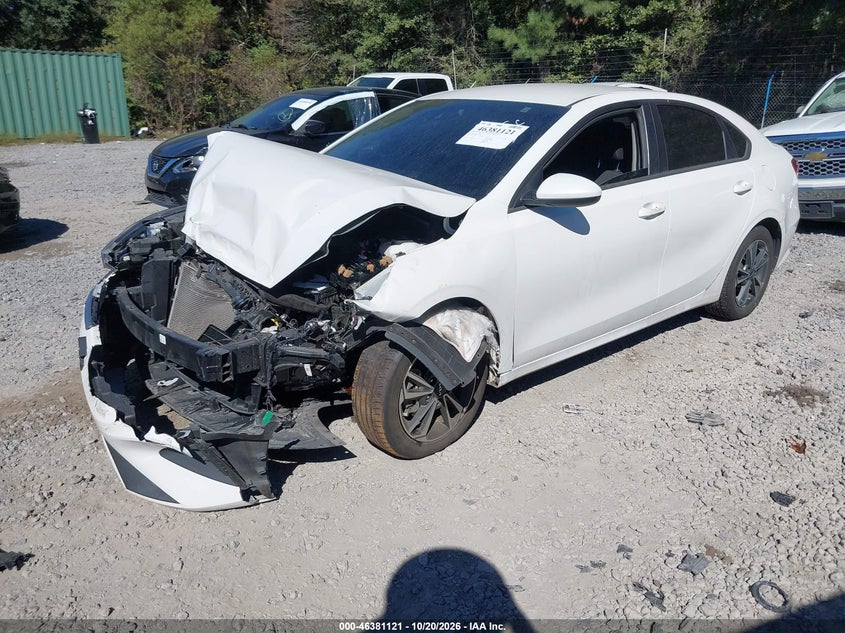 Vin: 3kpf24ad2pe589969, lot: 46881468, kia forte lxs 20232