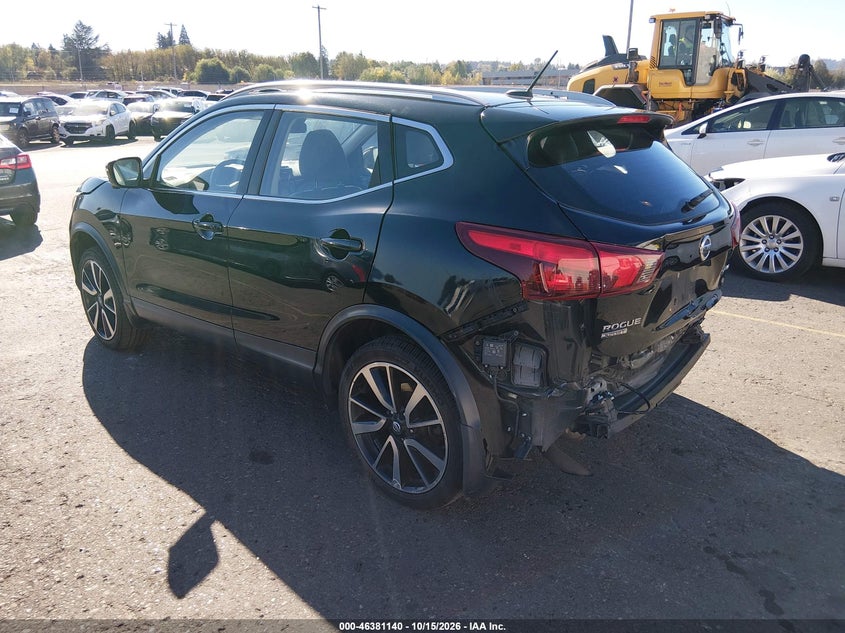 Vin: jn1bj1cr7jw207976, lot: 46881487, nissan rogue sport sl 20183
