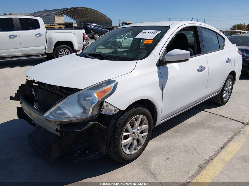 Vin: 3n1cn7ap5kl826564, lot: 46881489, nissan versa 1.6 sv 20192
