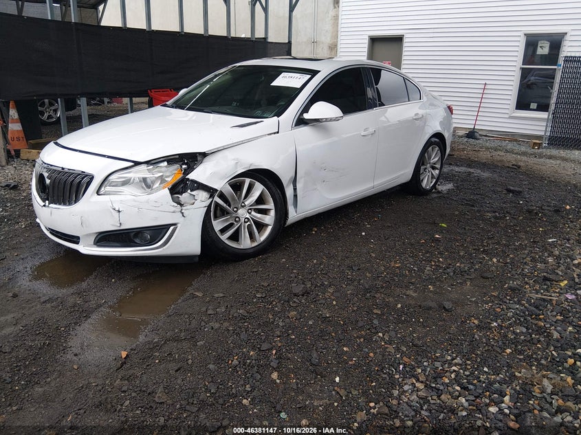 Vin: 2g4gk5ex1f9168820, lot: 46881493, buick regal turbo 20152
