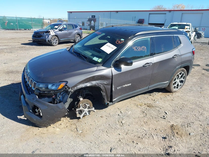 Vin: 3c4njdcn4rt150808, lot: 46881506, jeep compass limited 4x4 20242