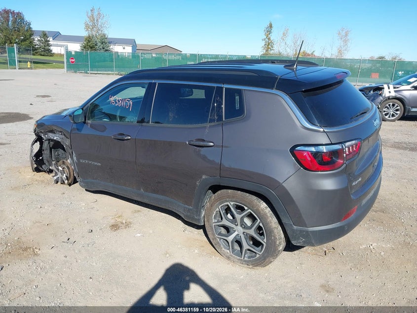 Vin: 3c4njdcn4rt150808, lot: 46881506, jeep compass limited 4x4 20243