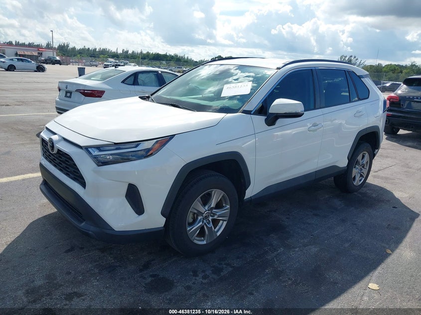 Vin: 2t3w1rfv4nc188556, lot: 46881582, toyota rav4 xle 20222