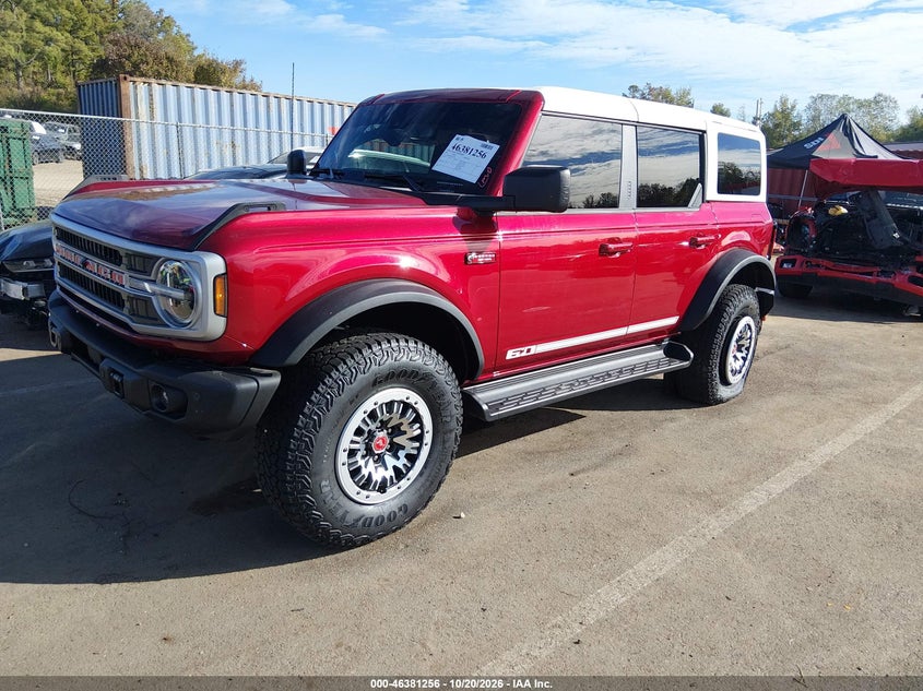 2026 Ford Bronco Outer Banks, Rear, IAAI, VIN 1FMEE8BP4TLB24657 — photo 2