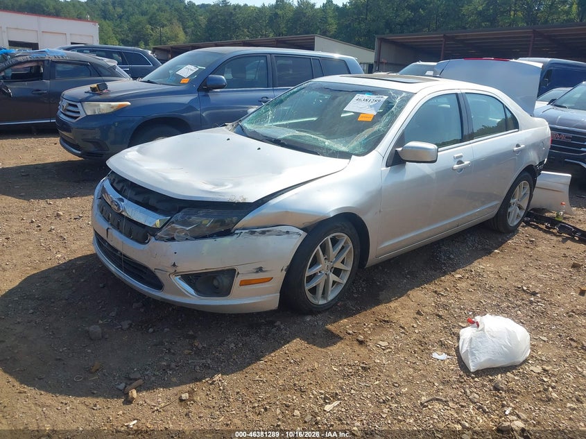 Vin: 3fahp0jaxcr102521, lot: 46881636, ford fusion sel 20122