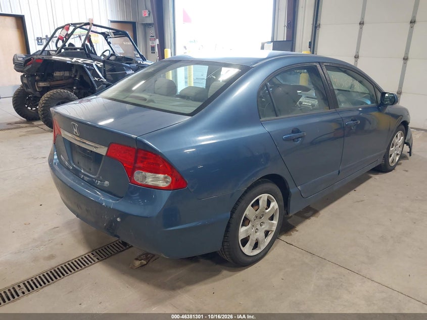 Vin: 2hgfa1f59ah303955, lot: 46881648, honda civic lx 20104