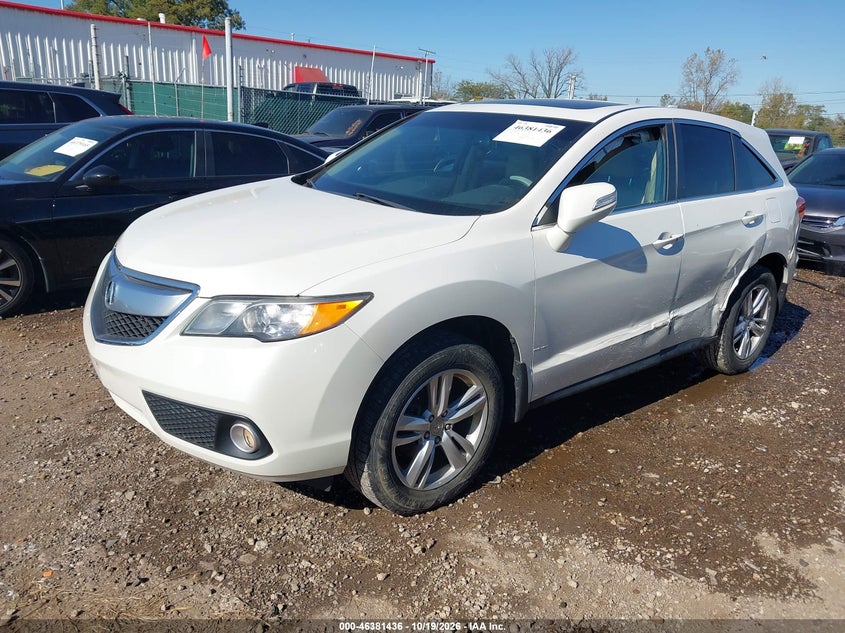 Vin: 5j8tb4h52dl001784, lot: 46881783, acura rdx 20132
