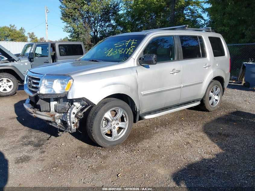 Vin: 5fnyf4h58cb008099, lot: 46881797, honda pilot ex-l 20122