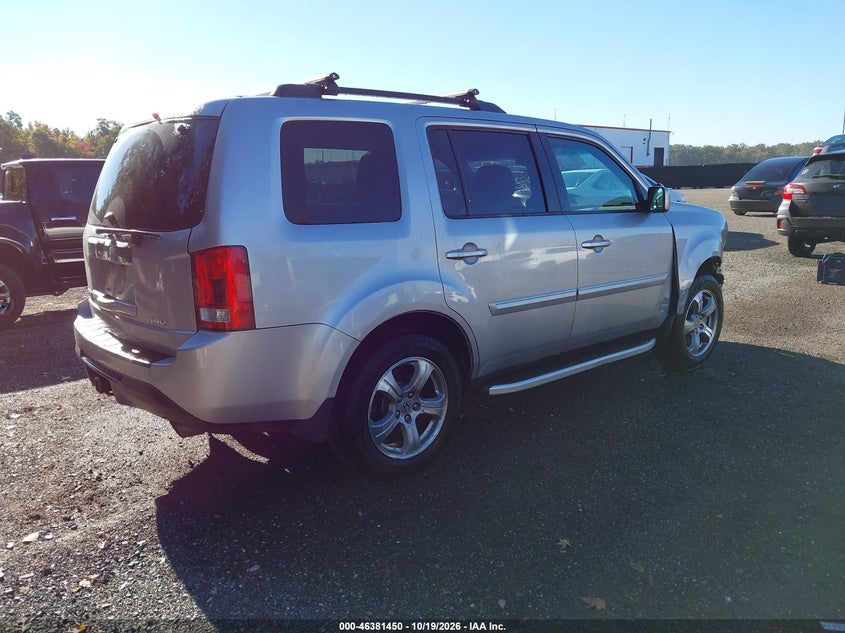 Vin: 5fnyf4h58cb008099, lot: 46881797, honda pilot ex-l 20124