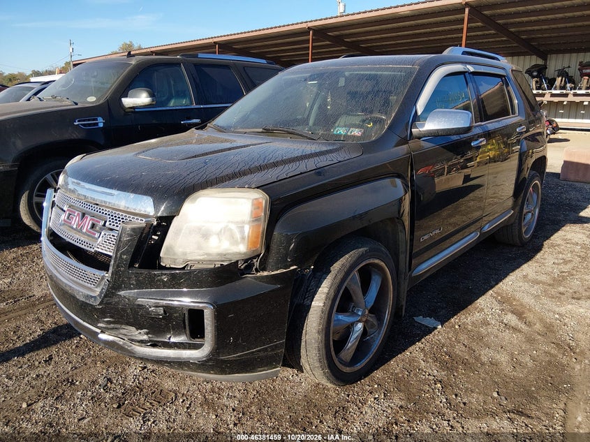 Vin: 2gkflve35g6300883, lot: 46881806, gmc terrain denali 20162