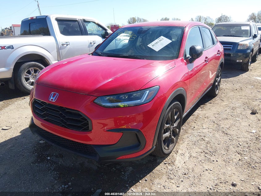 2023 Honda Hr-V Awd Sport, Удар сзади, IAAI, VIN 3CZRZ2H53PM722489 — фото 2