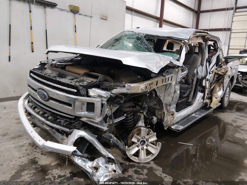 Vin: 1ftew1ep5jkc24354, lot: 46881818, ford f-150 xlt 20182