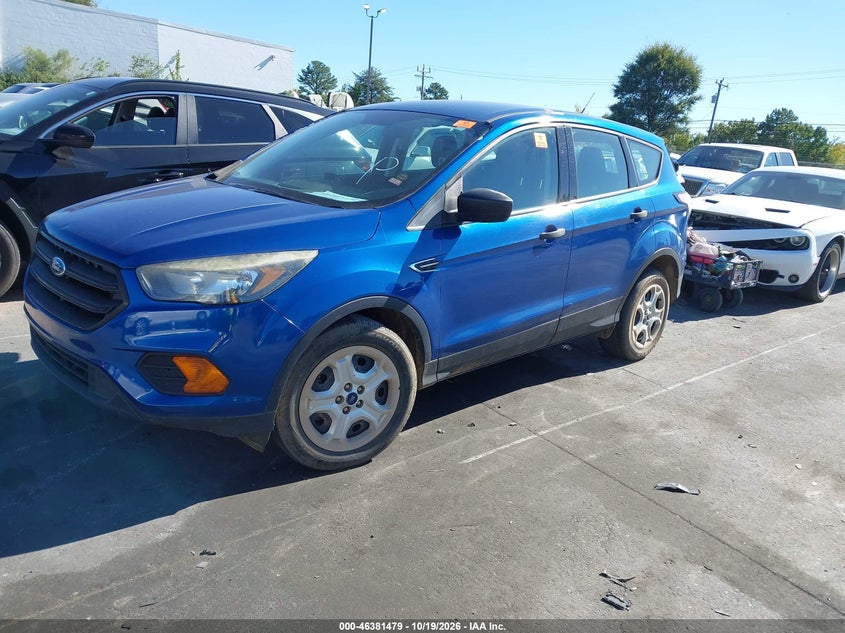Vin: 1fmcu0f77jua06888, lot: 46881826, ford escape s 20182