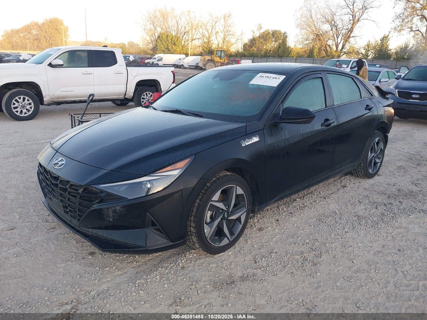 2023 Hyundai Elantra Sel, Rear, IAAI, VIN KMHLS4AG4PU459976 — photo 2