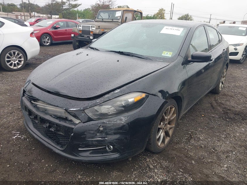 Vin: 1c3cdfbb8ed867248, lot: 46881853, dodge dart sxt 20142