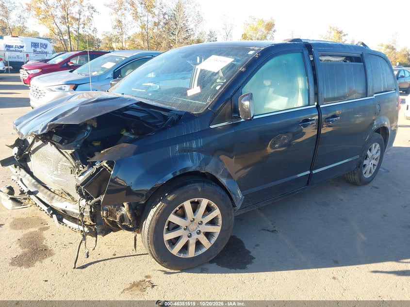 2019 Dodge Grand Caravan Sxt, Front End, IAAI, VIN 2C4RDGCG1KR757947 — photo 2