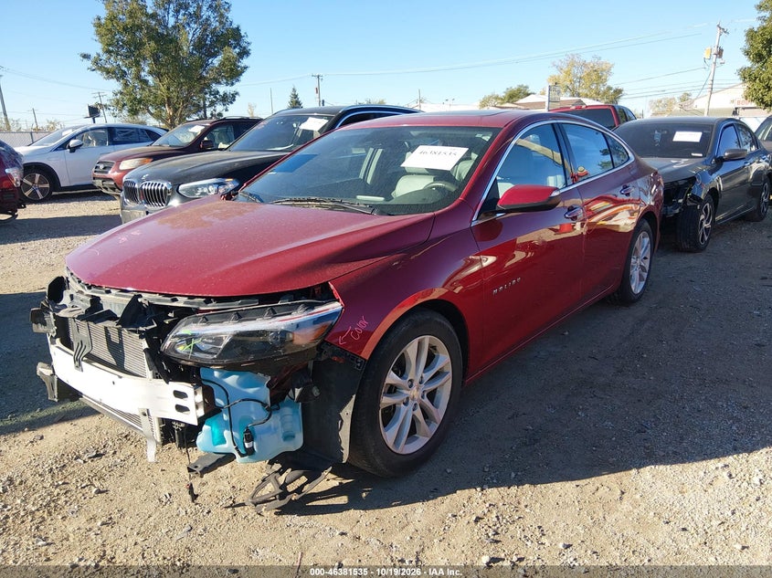 2016 Chevrolet Malibu Premier, Left Side, IAAI, VIN 1G1ZH5SX9GF221068 — photo 2