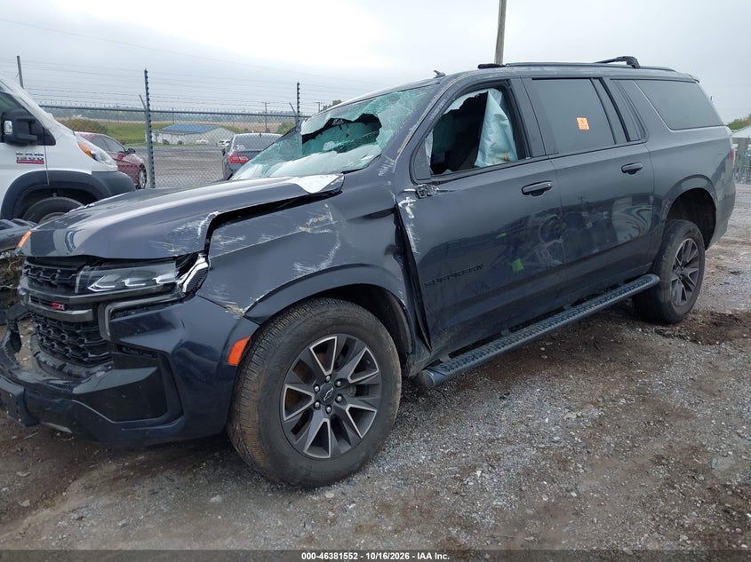 Vin: 1gnskdkd9nr254889, lot: 46881899, chevrolet suburban z71 20222