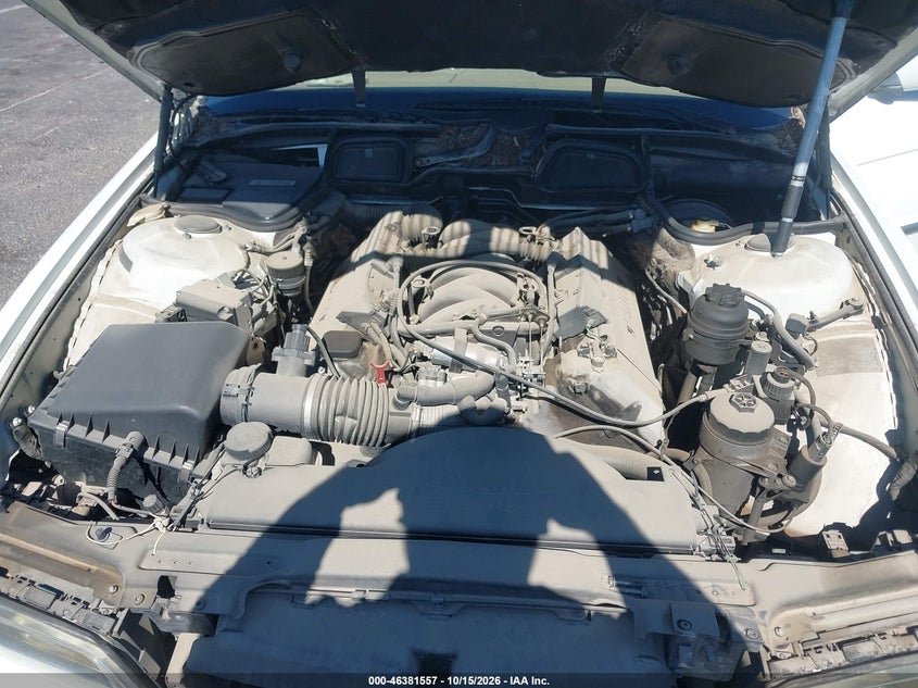 BMW 740IL 1997 VIN WBAGJ832XVDL41751