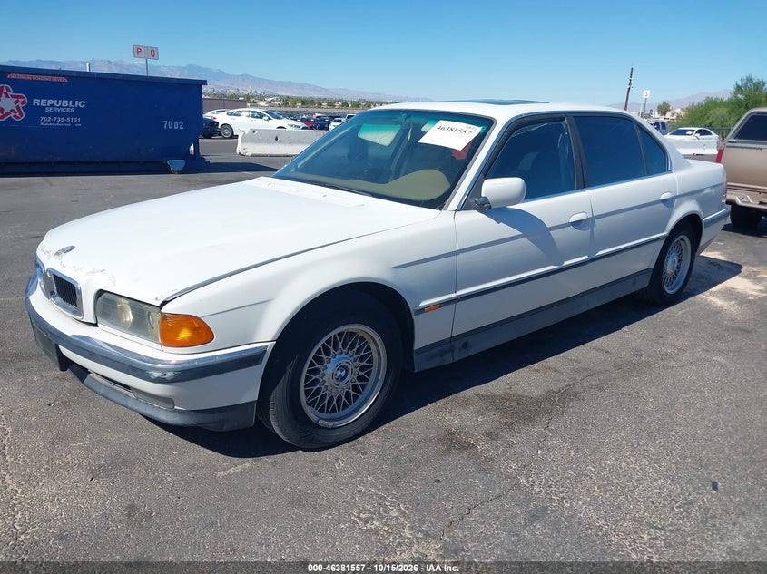 BMW 740IL 1997 VIN WBAGJ832XVDL41751
