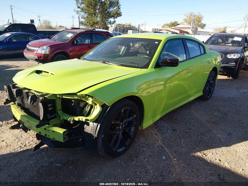 Vin: 2c3cdxhg8ph547412, lot: 46881909, dodge charger gt 20232