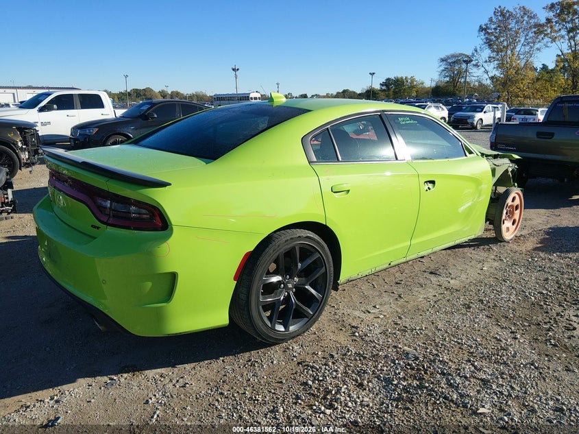 Vin: 2c3cdxhg8ph547412, lot: 46881909, dodge charger gt 20234