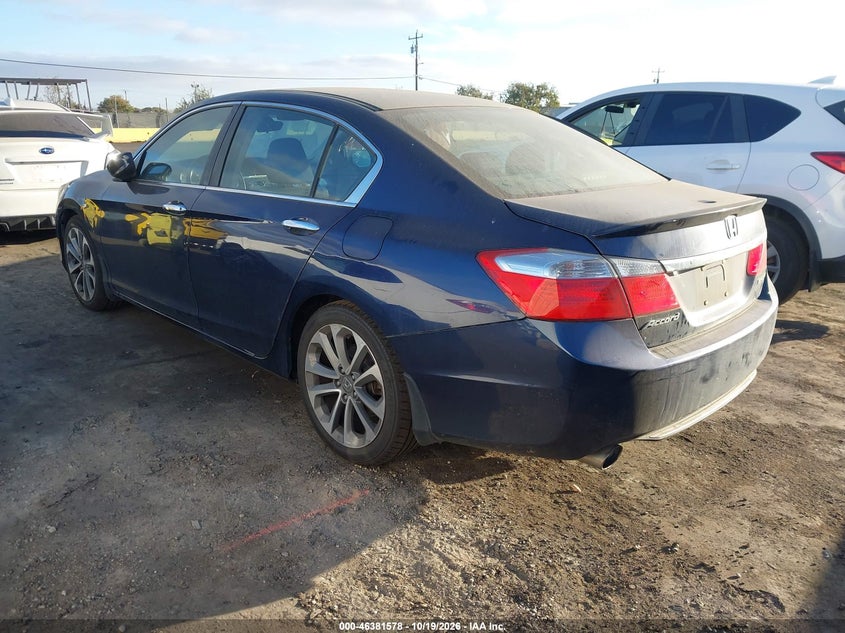 Vin: 1hgcr2f51fa191577, lot: 46881925, honda accord sport 20153