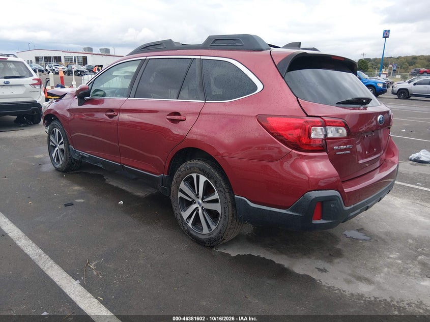Vin: 4s4bsanc7k3255480, lot: 46881949, subaru outback 2.5i limited 20193