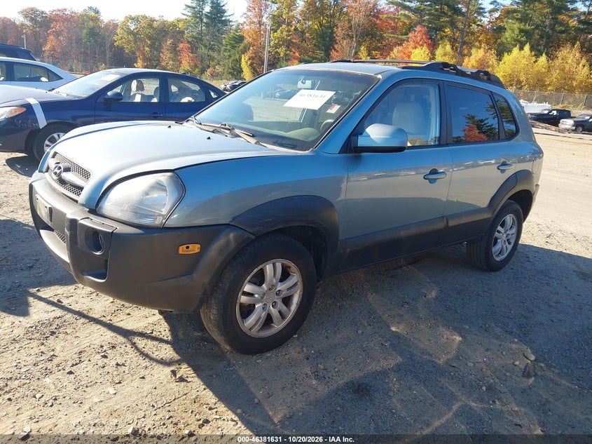 HYUNDAI TUCSON 2007 VIN KM8JN12D77U666119