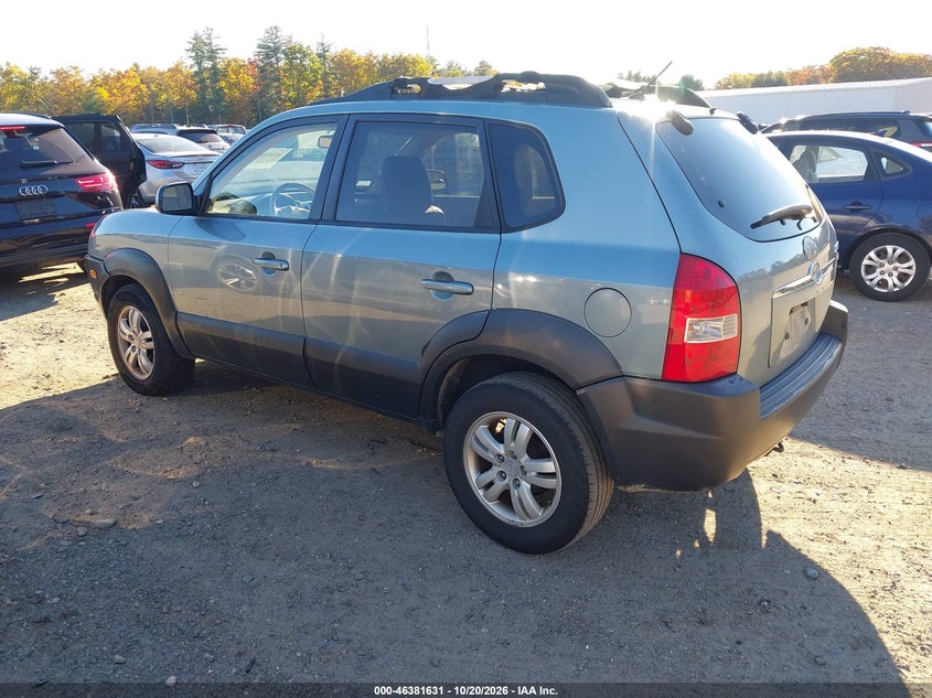 HYUNDAI TUCSON 2007 VIN KM8JN12D77U666119