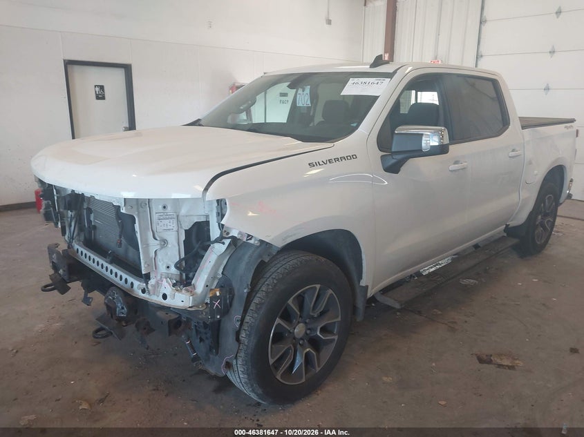 Vin: 3gcuyded1mg311046, lot: 46881994, chevrolet silverado 1500 4wd  short bed lt 20212