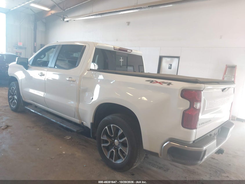 Vin: 3gcuyded1mg311046, lot: 46881994, chevrolet silverado 1500 4wd  short bed lt 20213