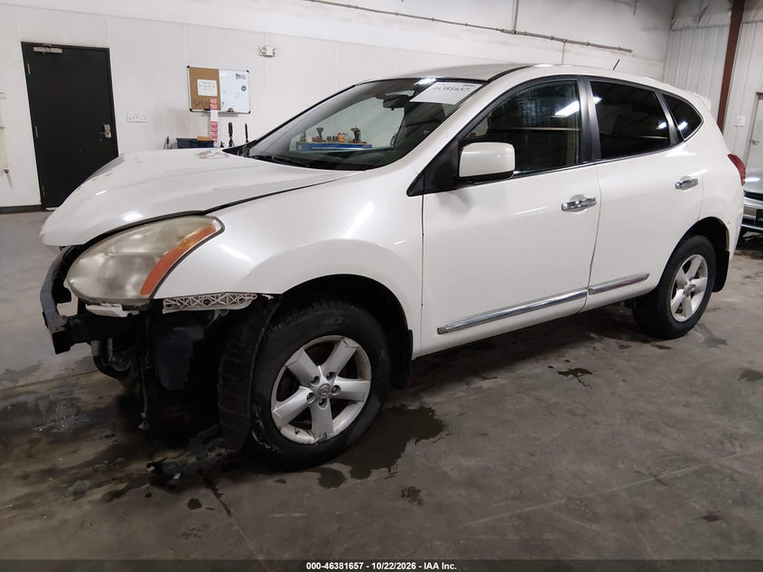 2013 Nissan Rogue S, Удар спереди, IAAI, VIN JN8AS5MV5DW147357 — фото 2