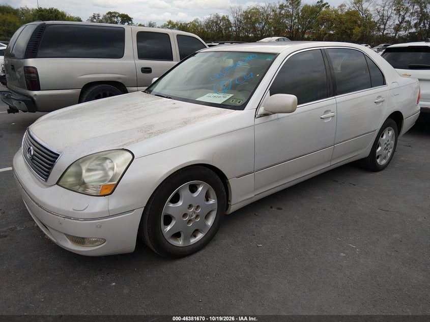 LEXUS LS 430 2001 VIN JTHBN30FX10015623