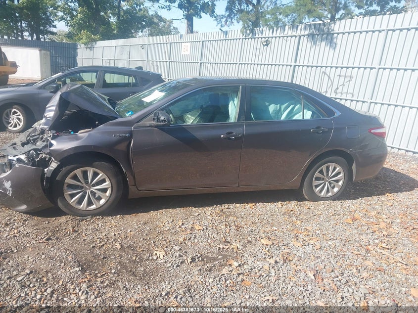 TOYOTA CAMRY HYBRID 2015 VIN 4T1BD1FK2FU172698