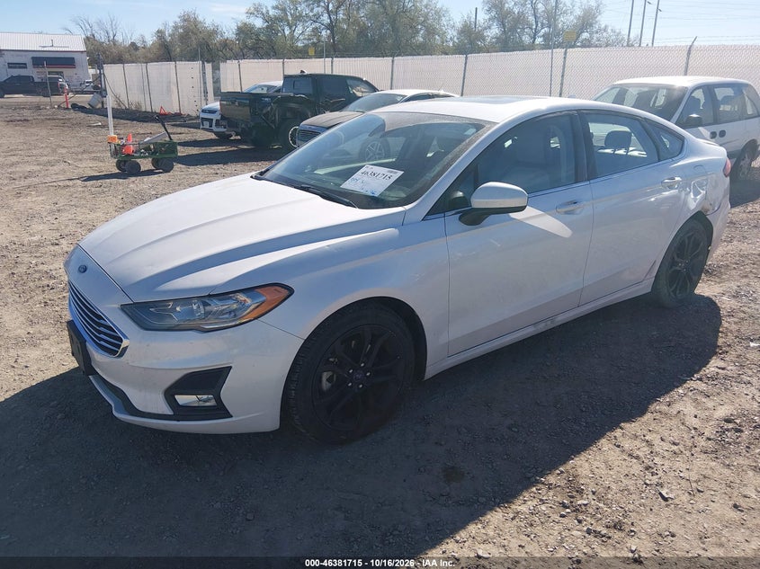 Vin: 3fa6p0t90kr104657, lot: 46882062, ford fusion se 20192