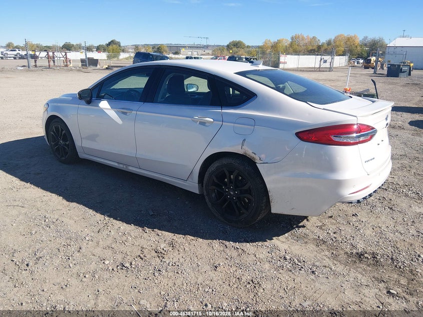 Vin: 3fa6p0t90kr104657, lot: 46882062, ford fusion se 20193